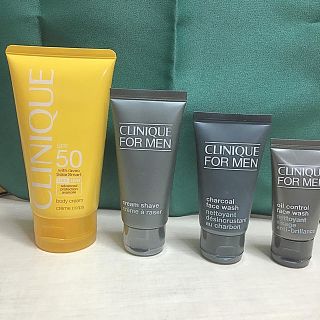 クリニーク(CLINIQUE)のCLINIQUE 洗顔料　シェービングクリーム　日焼け止めセット☆(その他)