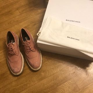 バレンシアガ(Balenciaga)の定価15万円 バレンシアガ BALENCIAGA スエード ドレスシューズ(ローファー/革靴)