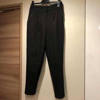 ザラ(ZARA)のZARAのブラックワイドパンツ(カジュアルパンツ)