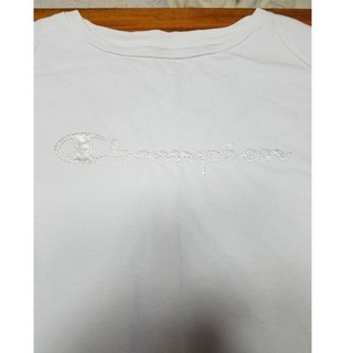 チャンピオン(Champion)の送料無料　Champion　白ロゴ　Tシャツ　チャンピオン　ラージサイズ(Tシャツ/カットソー(半袖/袖なし))