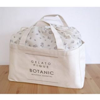 ジェラートピケ(gelato pique)の新品 gelato pique ナチュラルな巾着型ストックバッグ
(小物入れ)