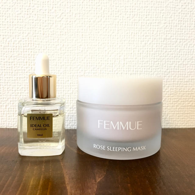 Cosme Kitchen(コスメキッチン)の2点セット★FEMMUE★ファミュ スリーピングマスク+アイディアルオイル コスメ/美容のスキンケア/基礎化粧品(フェイスクリーム)の商品写真