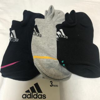 アディダス(adidas)の☆新品　アディダス靴下　３足セット(ソックス)