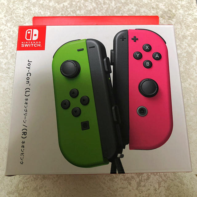 新品 Nintendo Switch Joy-Con グリーン/ピンク