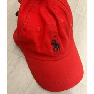 ポロラルフローレン(POLO RALPH LAUREN)のPOLO キャップ 赤(キャップ)