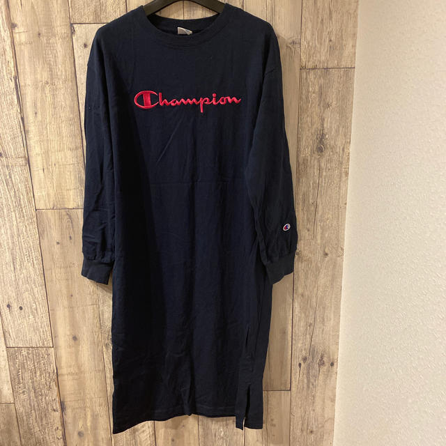 Champion(チャンピオン)のchampionチャンピオンロングワンピース   レディースのワンピース(ロングワンピース/マキシワンピース)の商品写真