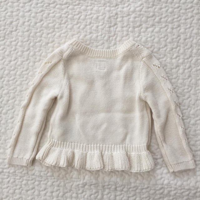 babyGAP(ベビーギャップ)のbabyGAP ケーブル編みニット 70㎝ キッズ/ベビー/マタニティのベビー服(~85cm)(ニット/セーター)の商品写真