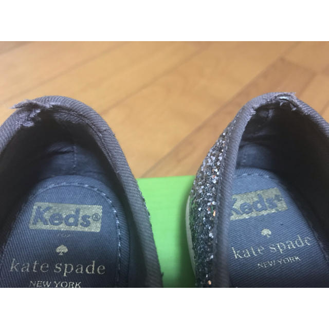 kate spade new york(ケイトスペードニューヨーク)の♡レア　ケイトスペード  ケッズ　スニーカー　ネイビー　グリッター　キラキラ レディースの靴/シューズ(スニーカー)の商品写真