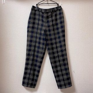 ビームス(BEAMS)のbeams heart チェック センタープレスパンツ(カジュアルパンツ)