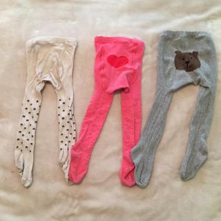 ベビーギャップ(babyGAP)のGAPタイツ3足セット♡(その他)