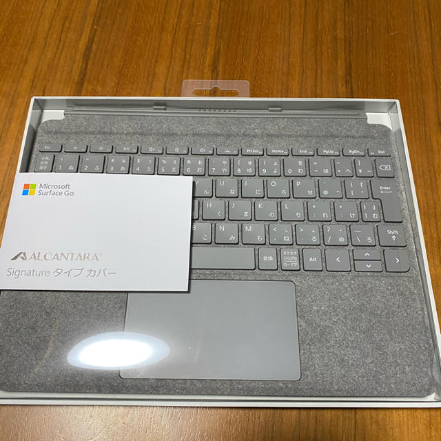 Surface Go Signatureタイプカバー KCS-00019プラチナ