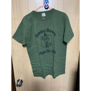 バズリクソンズ(Buzz Rickson's)のBUZZ RICKSON Tシャツ カーキ色 半袖 メンズ L(Tシャツ/カットソー(半袖/袖なし))