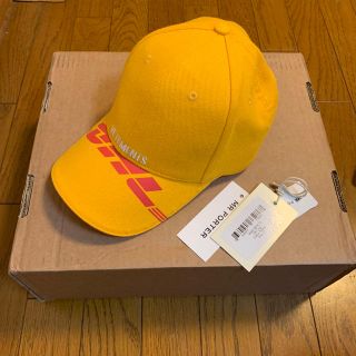 vetements ヴェトモン dhl DHL コラボ　キャップ