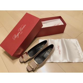 ロジェヴィヴィエ(ROGER VIVIER)のロジェヴィヴィエ   メタルバックルフラットシューズ35(ハイヒール/パンプス)