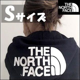 ザノースフェイス(THE NORTH FACE)のセール★Sサイズ★ノースフェイス リアビュー フルジップ フーディー 黒(パーカー)