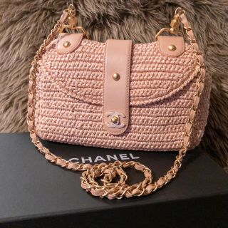 シャネル(CHANEL)の3/11まで出品☆レア CHANEL シャネル ショルダーバッグ カゴバッグ(ショルダーバッグ)