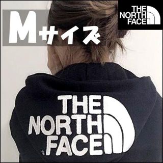 ザノースフェイス(THE NORTH FACE)のセール★Mサイズ★ノースフェイス リアビュー フルジップ フーディー 黒(パーカー)