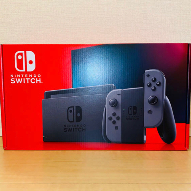 Nintendo Switch - Nintendo Switch 本体 バッテリー強化版 新型グレーの通販 by Moon's shop
