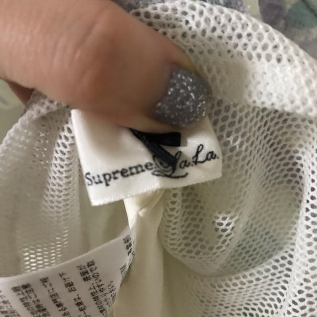Supreme.La.La.(シュープリームララ)のノースリーブペプラム レディースのトップス(カットソー(半袖/袖なし))の商品写真