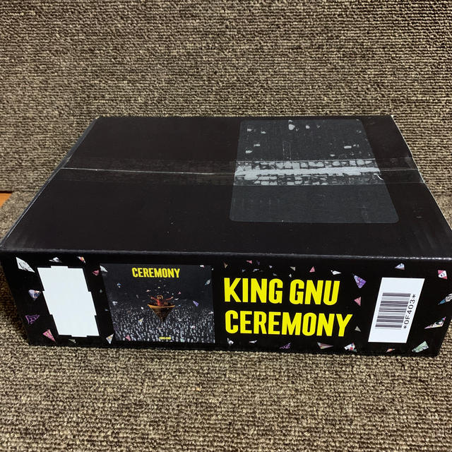 King Gnu「CEREMONY」版 初回生産限定盤 プレイパス付