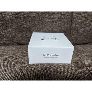 アップル(Apple)の【新品未使用！】air pods pro MWP22J/A(ヘッドフォン/イヤフォン)