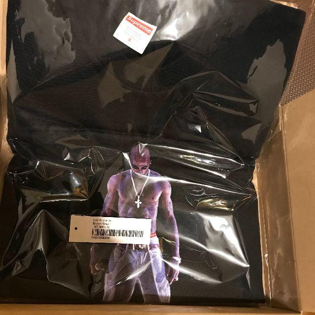 XL Supreme Tupac Hologram tee 黒 国内正規品