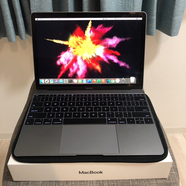 MacBook 12 Retina 2017 USキーボードAppleCare＋PC/タブレット