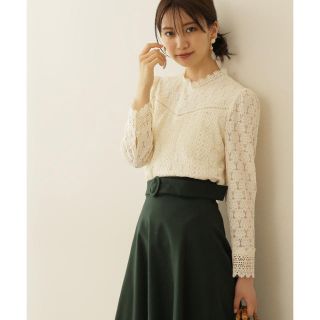 プロポーションボディドレッシング(PROPORTION BODY DRESSING)の新品★プロポーション ★透け感ブラウス(シャツ/ブラウス(長袖/七分))