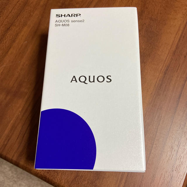 AQUOS(アクオス)のSHARP AQUOS sense2 SH-M08 アッシュイエロー スマホ/家電/カメラのスマートフォン/携帯電話(スマートフォン本体)の商品写真