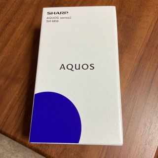 アクオス(AQUOS)のSHARP AQUOS sense2 SH-M08 アッシュイエロー(スマートフォン本体)