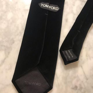 トムフォード(TOM FORD)の新品未使用ベルベットネクタイ(ネクタイ)