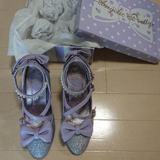 アンジェリックプリティー(Angelic Pretty)の【新品！箱付き！】アンジェリックプリティ グリッターシューズ(ハイヒール/パンプス)