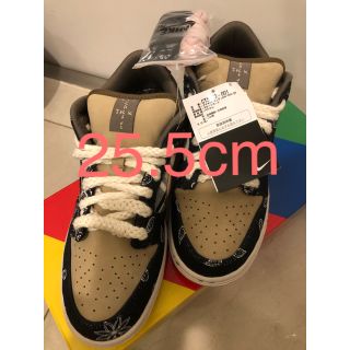 ナイキ(NIKE)のTravis Scott Nike SB Dunk Low 25.5cm(スニーカー)