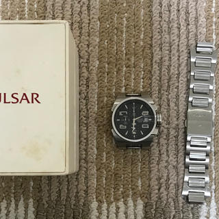 PULSAR - 【ジャンク】Pulsar クロノグラフの通販 by タダ's shop ...