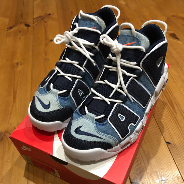 NIKE(ナイキ)の新品 27㎝ AIR MORE UPTEMPO '96 QS DENIM メンズの靴/シューズ(スニーカー)の商品写真