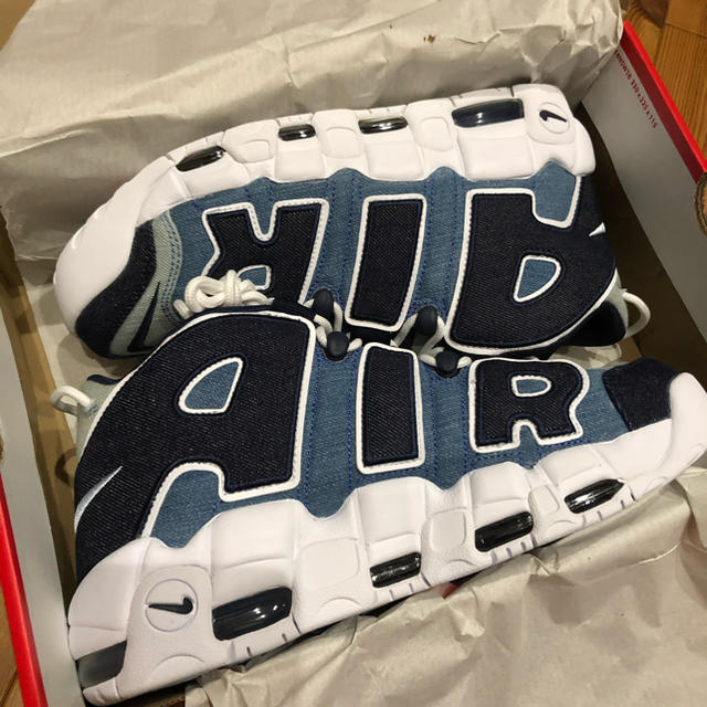 NIKE(ナイキ)の新品 27㎝ AIR MORE UPTEMPO '96 QS DENIM メンズの靴/シューズ(スニーカー)の商品写真