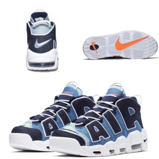 ナイキ(NIKE)の新品 27㎝ AIR MORE UPTEMPO '96 QS DENIM(スニーカー)