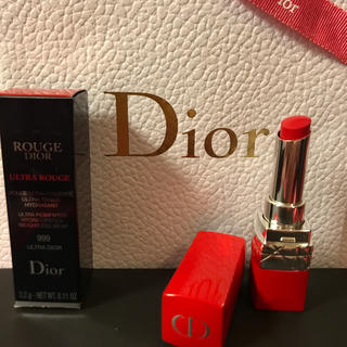ディオール(Dior)の★Diorウルトラルージュ#999未使用ナタリーCM使用色★(口紅)