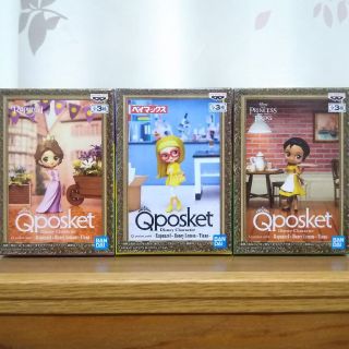 ディズニー(Disney)のQ posket petit Disney ラプンツェルなど全3種セット(SF/ファンタジー/ホラー)