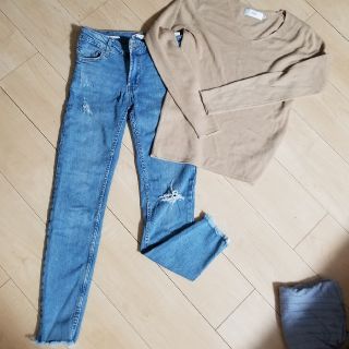 ベルシュカ(Bershka)のBershka　ｽｷﾆｰ　ｱｽﾞｰﾙ　春(スキニーパンツ)