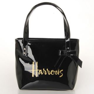 ハロッズ(Harrods)のHarrods ハロッズ エナメルリボントートバッグ(トートバッグ)