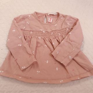 ザラキッズ(ZARA KIDS)のZARA Baby さくらんぼ柄トップス(シャツ/カットソー)