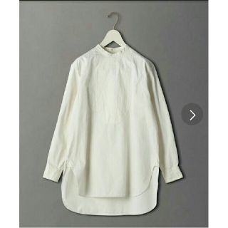 ビューティアンドユースユナイテッドアローズ(BEAUTY&YOUTH UNITED ARROWS)の【新品】6(ROKU)BAND COLLAR SHIRT シャツ 38(シャツ/ブラウス(長袖/七分))