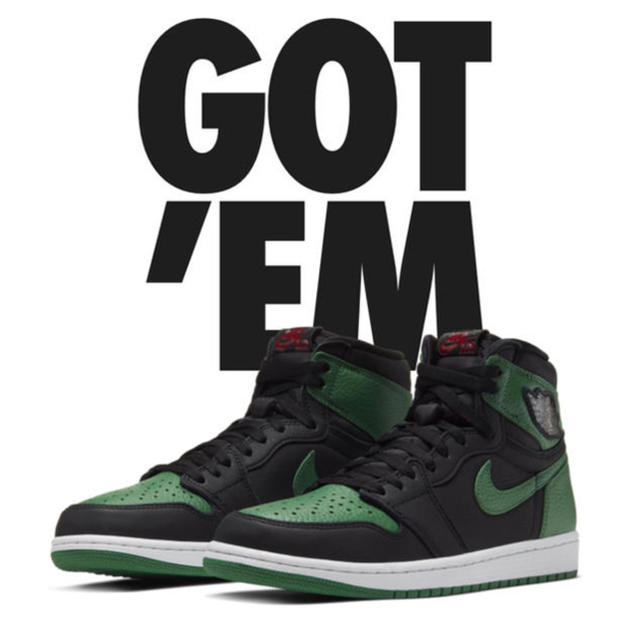 AIR JORDAN1 pine green 27㎝‼️