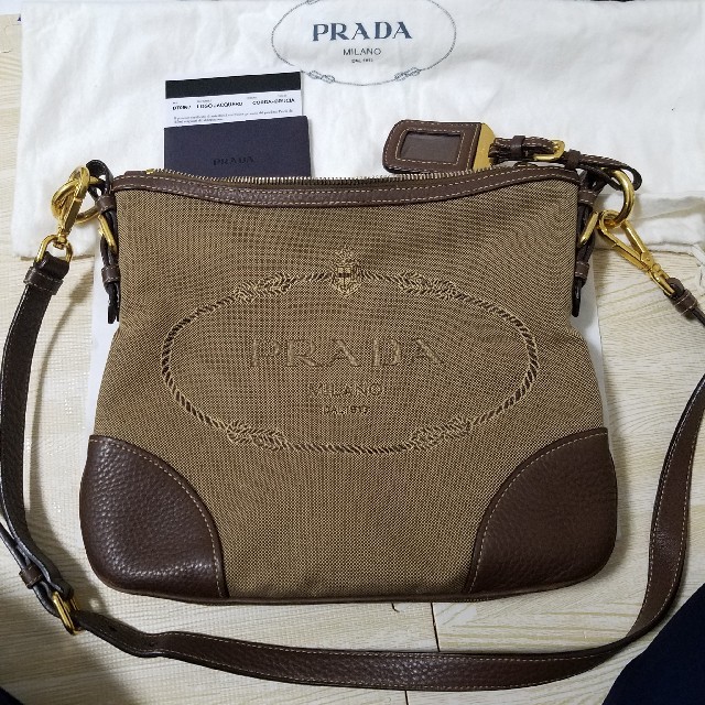PRADA ジャガードショルダーバッグ npmtb.co.nz