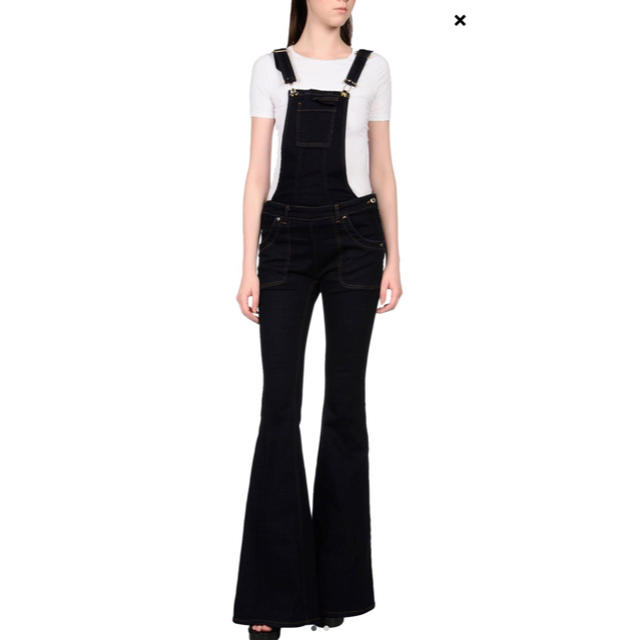 買い誠実 ZARA キュロットサロペット❤️