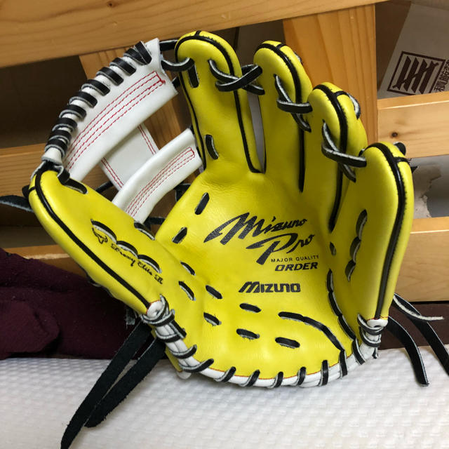 MIZUNO(ミズノ)のミズノプロ 軟式 内野手用 オーダーグローブ  スポーツ/アウトドアの野球(グローブ)の商品写真