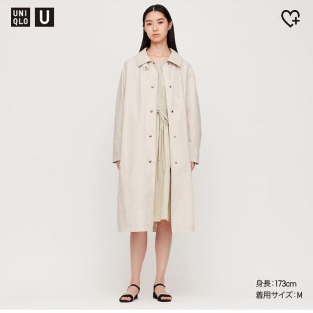 UNIQLO(ユニクロ)のUNIQLOU ライト ロング コート 即完売 ユニクロ レディースのジャケット/アウター(トレンチコート)の商品写真