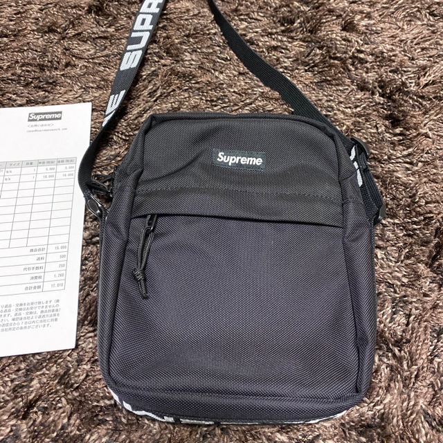 専用! ☆美品☆ Supreme 18SS Shoulder Bag Black 【おすすめ】 6660