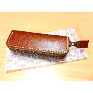 トチギレザー(栃木レザー)の牛本革印鑑ケース(印鑑/スタンプ/朱肉)